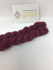 100% Qiviut yarn 3ply Fuchsia