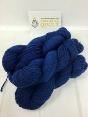 100% Qiviut 3ply- Arctic Blue- 100 gram skein